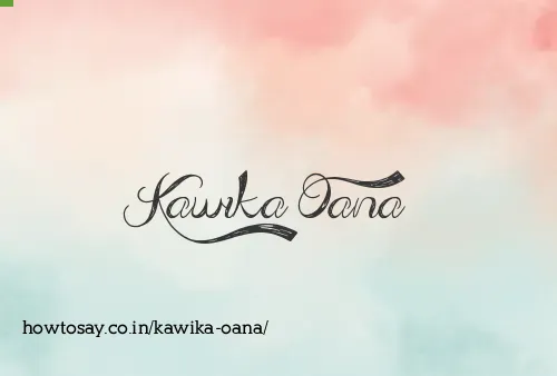 Kawika Oana