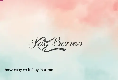 Kay Barion