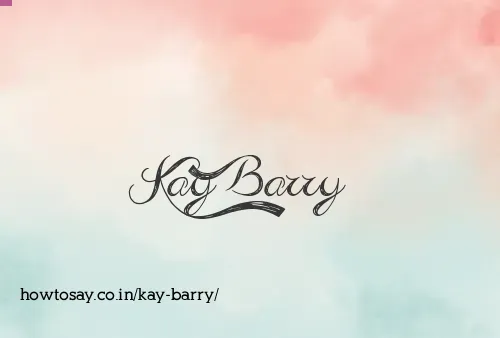 Kay Barry