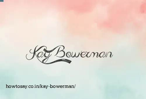 Kay Bowerman