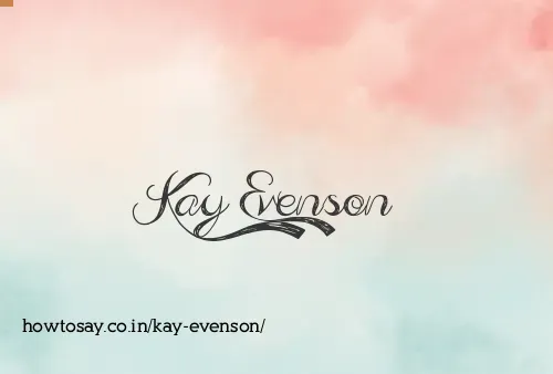 Kay Evenson