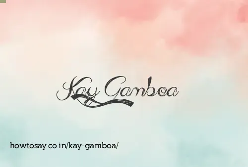 Kay Gamboa