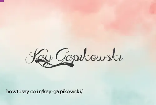 Kay Gapikowski