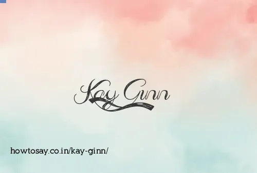 Kay Ginn