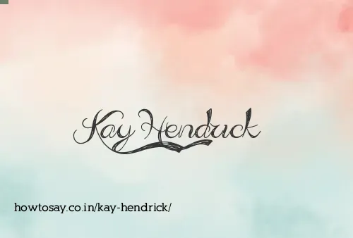 Kay Hendrick