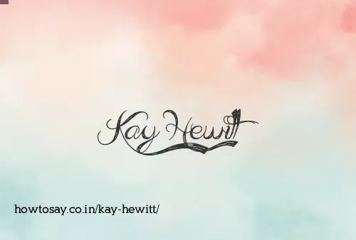 Kay Hewitt