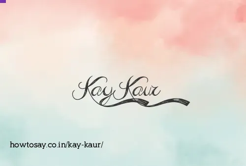 Kay Kaur