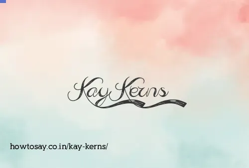 Kay Kerns