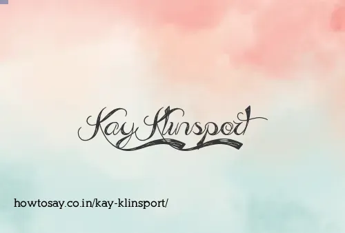 Kay Klinsport