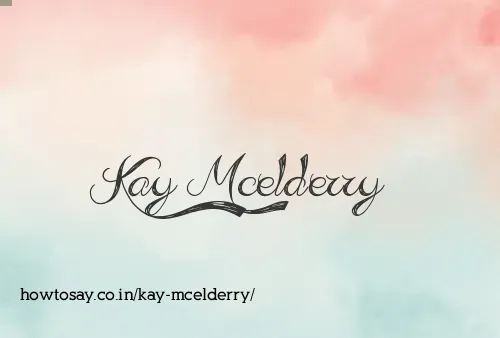 Kay Mcelderry