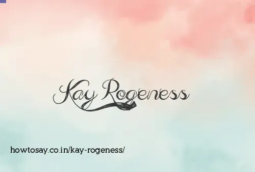 Kay Rogeness
