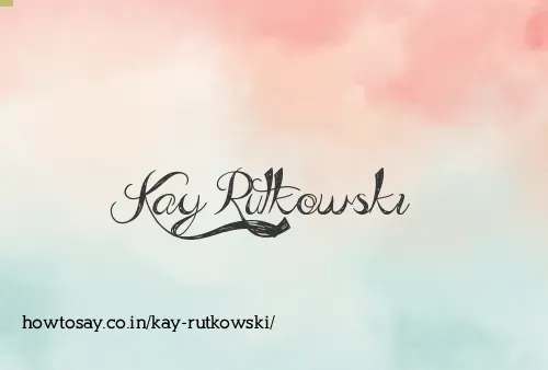 Kay Rutkowski
