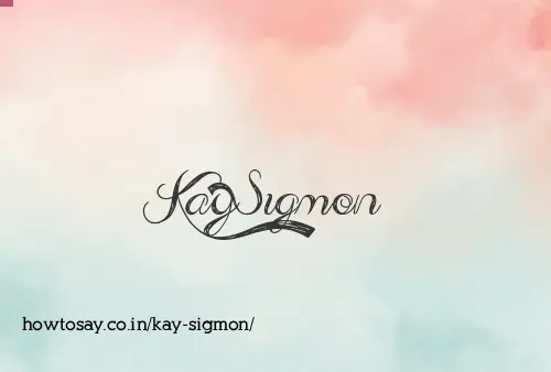 Kay Sigmon