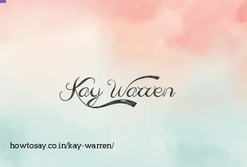 Kay Warren