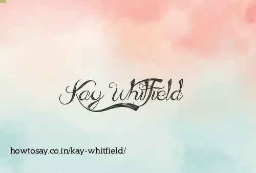 Kay Whitfield