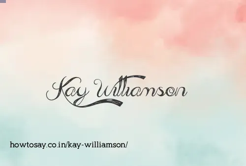 Kay Williamson