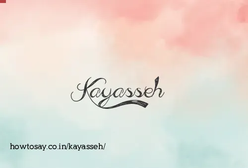 Kayasseh