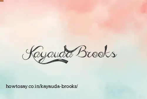 Kayauda Brooks