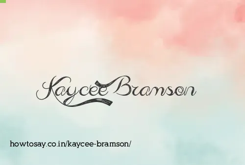 Kaycee Bramson
