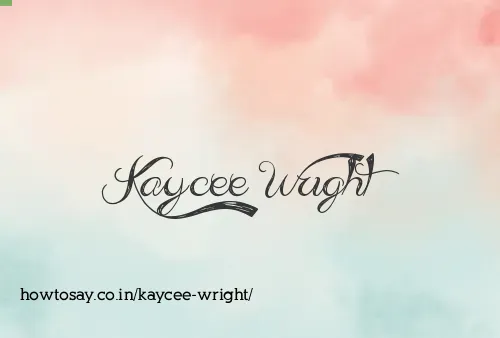 Kaycee Wright