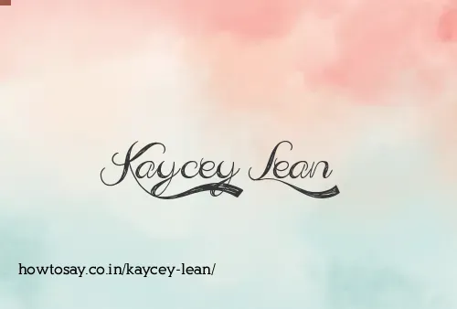 Kaycey Lean