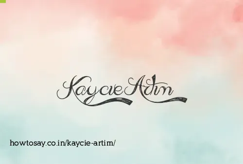 Kaycie Artim