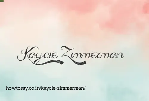 Kaycie Zimmerman