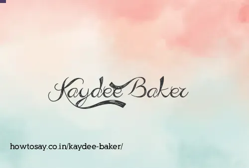 Kaydee Baker