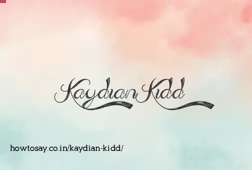 Kaydian Kidd