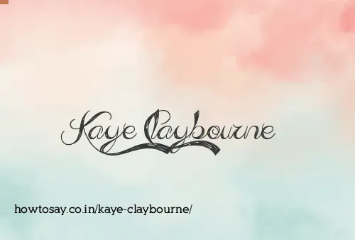 Kaye Claybourne