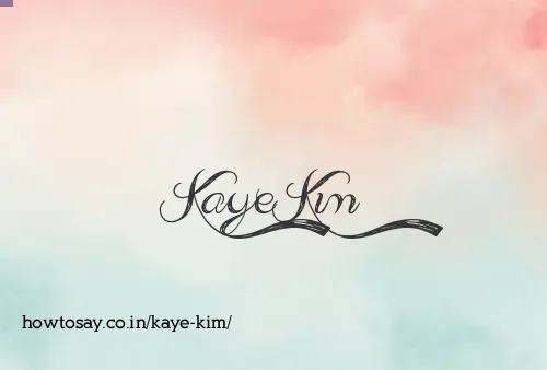 Kaye Kim