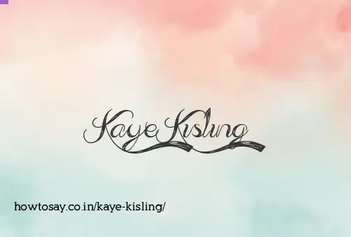 Kaye Kisling