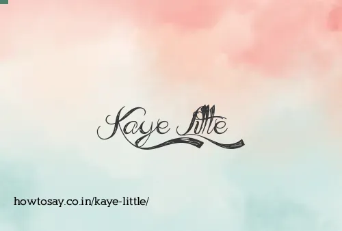Kaye Little