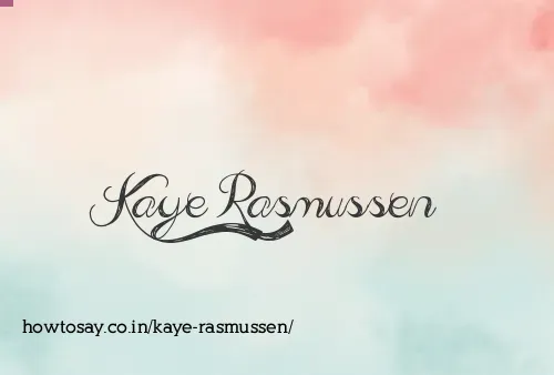 Kaye Rasmussen
