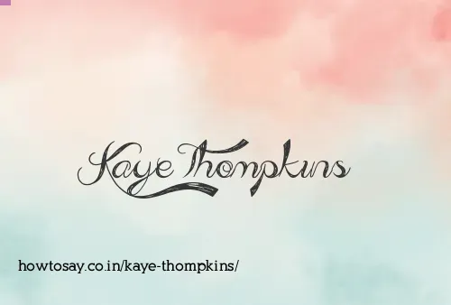 Kaye Thompkins