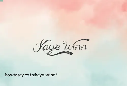 Kaye Winn