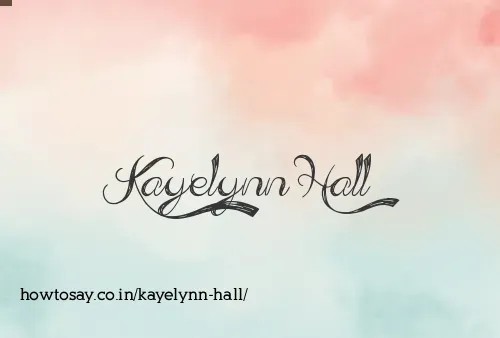 Kayelynn Hall
