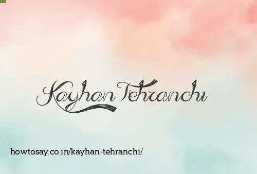 Kayhan Tehranchi
