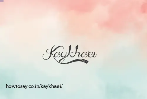 Kaykhaei