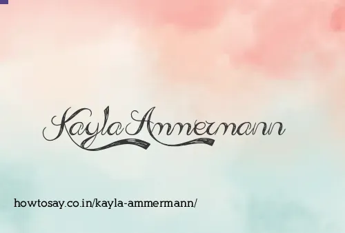 Kayla Ammermann
