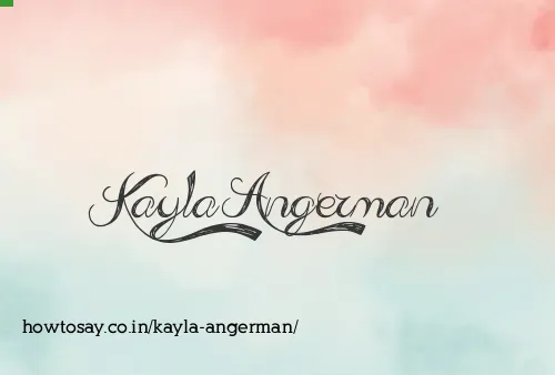 Kayla Angerman
