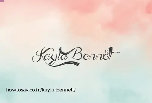 Kayla Bennett