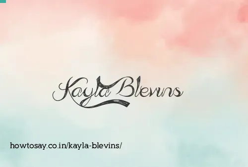 Kayla Blevins