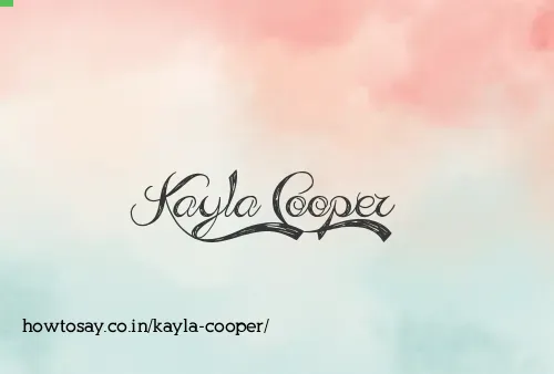 Kayla Cooper