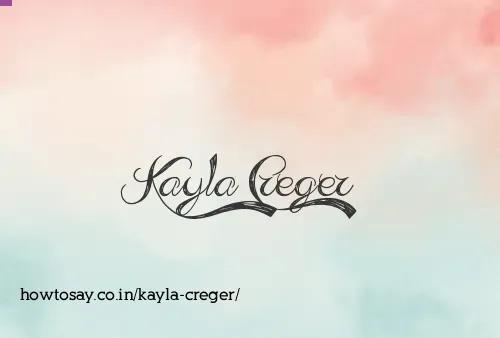 Kayla Creger