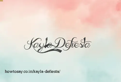 Kayla Defiesta