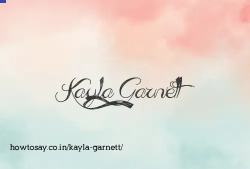 Kayla Garnett