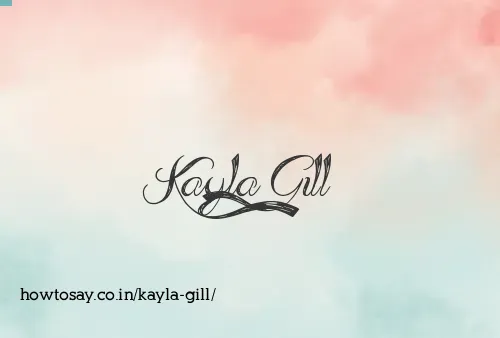 Kayla Gill