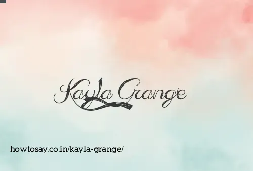 Kayla Grange