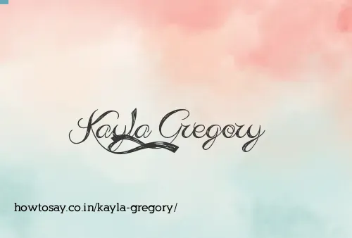 Kayla Gregory